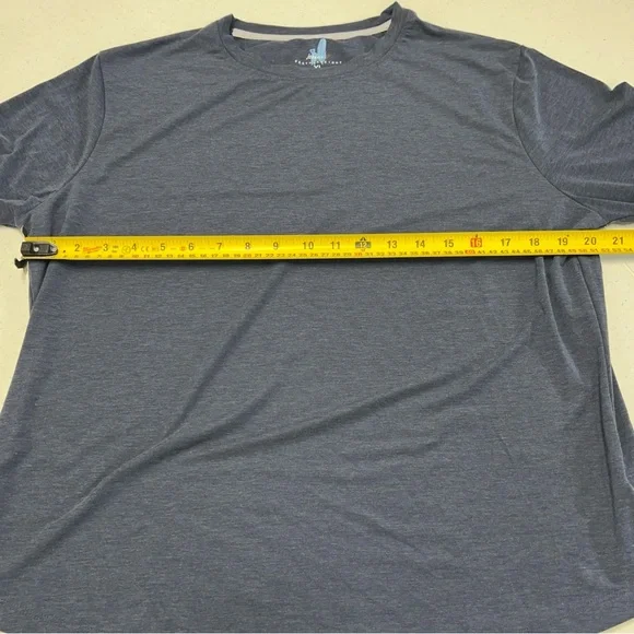 Johnnie-O Course Tee Women’s XL NAVY BLUE Performance Featherweight T-Shirt NWOT - Picture 6 of 8